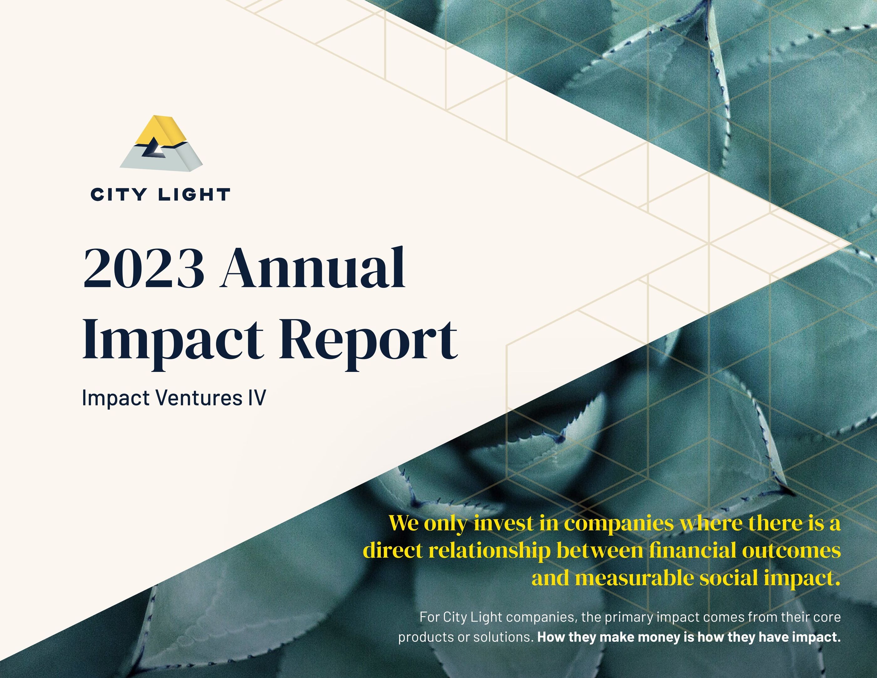 The cover of the City Light 2023 Annual Impact Report