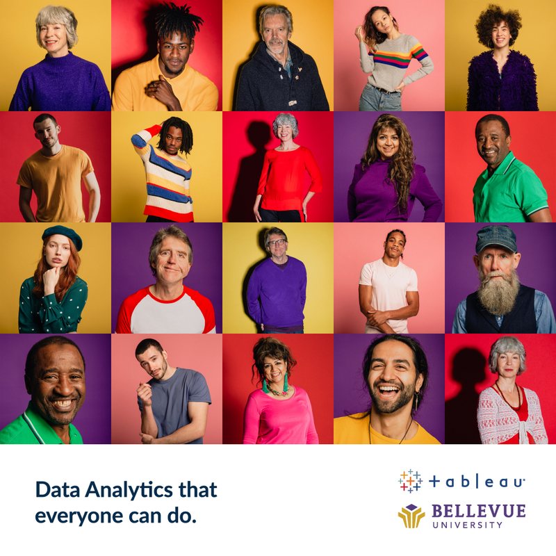 Bellevue University with Tableau: data analytics that everyone can do