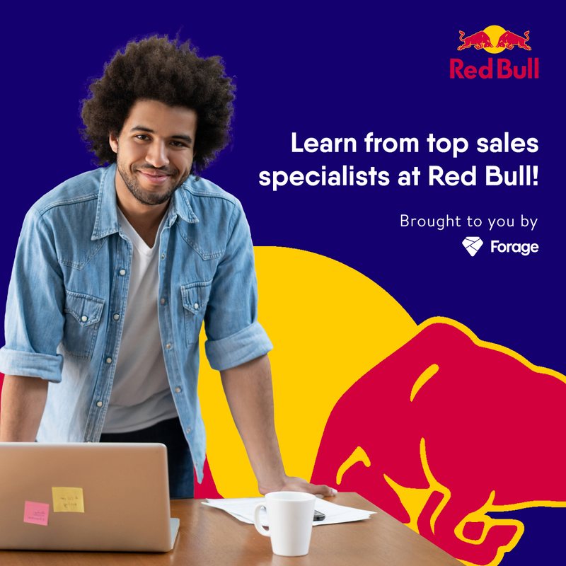 Forage: learn from top sales specialists at Red Bull