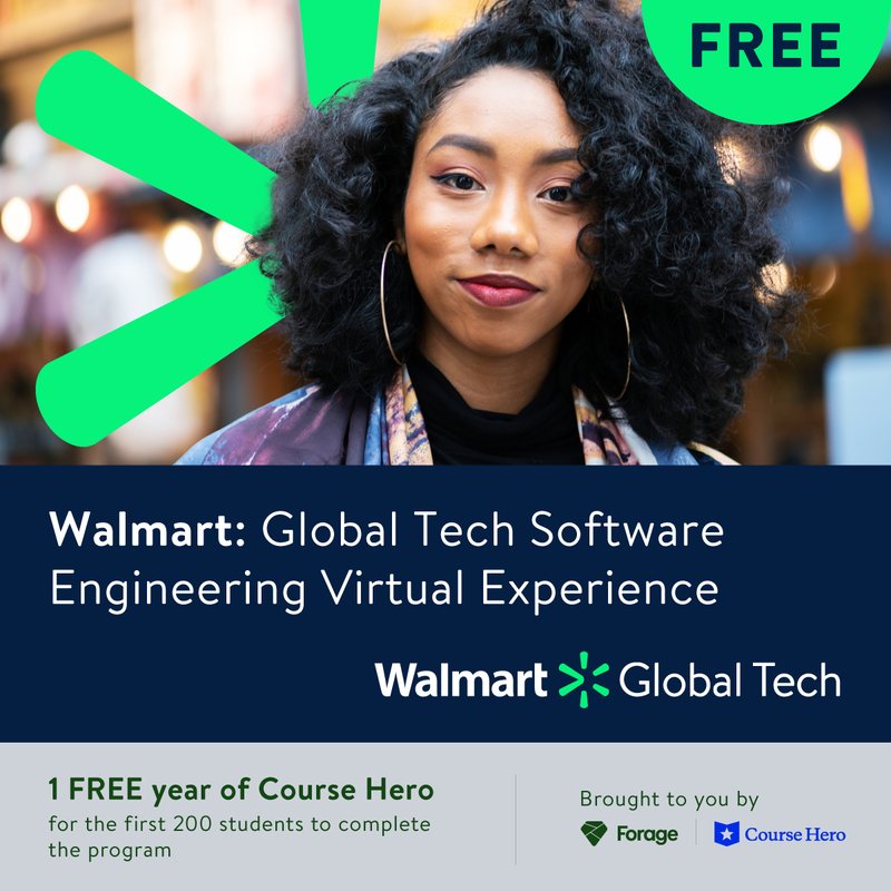 Forage: Walmart Global Tech software engineering virtual experience