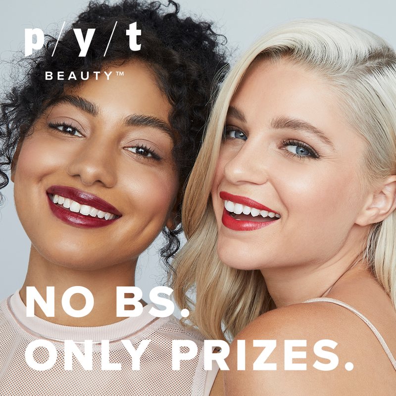 PYT Beauty: no BS, only prizes