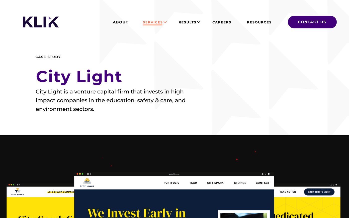 The KLIK case study for City Light